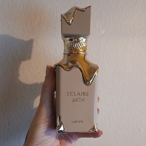 Lattafa Eclaire Gold and Cream Perfume 3.4oz New